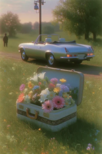 Ethereal Nostalgic Wilderness style reference image — prismatic lens effects