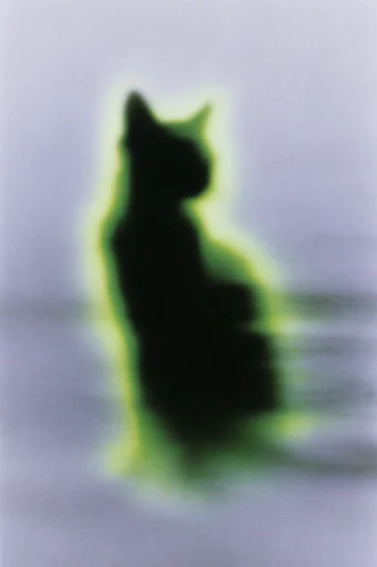 Spectral Acid Noir style reference image — soft-focus abstraction