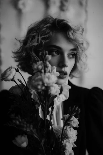 Atmospheric Nordic Melancholy style reference image — dramatic chiaroscuro