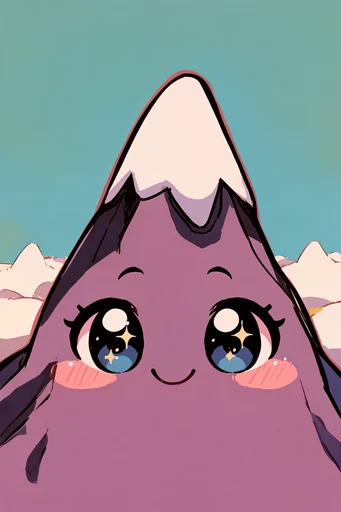 Bold Graphic Anime style reference image — clean bold line art