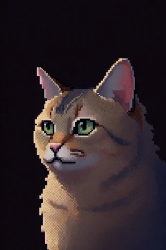 Luminous Retro Pixel style reference image — neon glow