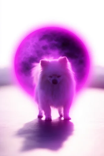 Ethereal Chromatic Aura style reference image — grainy texture