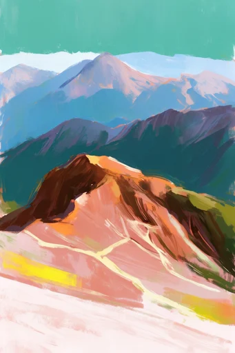 Vibrant Expressionist Portraiture style reference image — expressive portraiture
