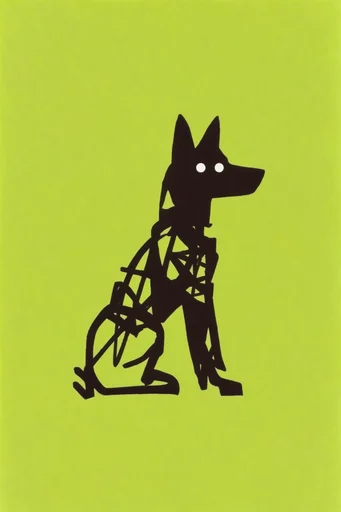 Surreal Punk Collage style reference image — mixed-media silhouette