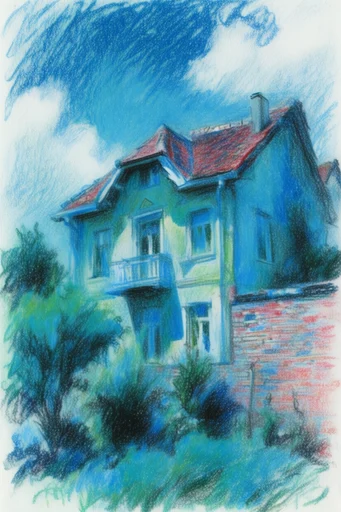Ethereal Sketch Expressionism style AI image example 4