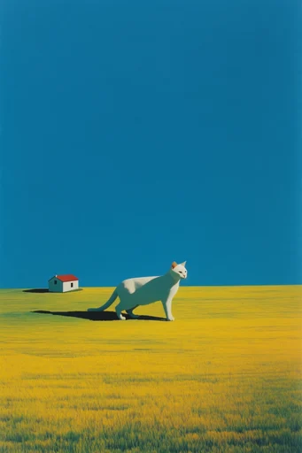 Surreal Minimalist Horizon style reference image — painterly texture