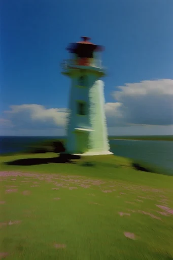Kinetic Radiant Motion style reference image — painterly streaks