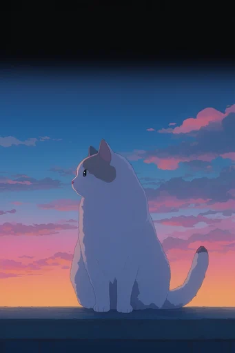 Nostalgic Twilight Anime style reference image — nostalgic atmosphere