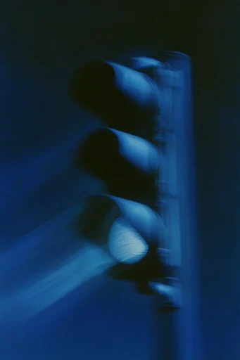 Ethereal Cobalt Nocturne style reference image — high-contrast noir lighting