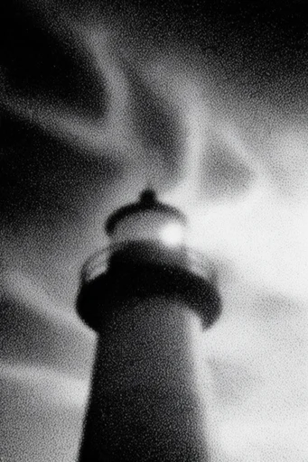 Ethereal Grain Noir style reference image — atmospheric fog