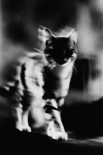 Ethereal Motion Decay style reference image — shutter drag