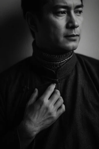 Cinematic Chiaroscuro Noir style reference image — gritty cinematic realism