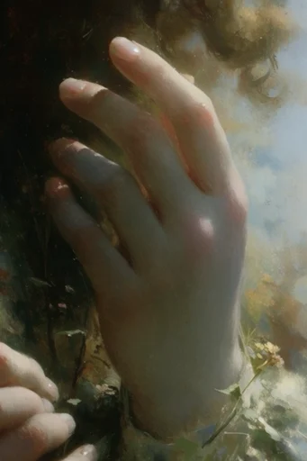 Romantic Academic Impasto style reference image — thick impasto oil
