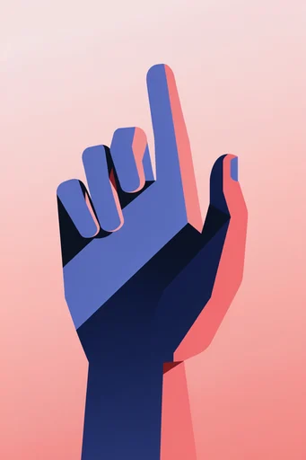 Graphic Noir Minimalism style reference image — geometric urban silhouette