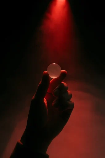 Cinematic Chiaroscuro Noir style reference image — minimalist composition