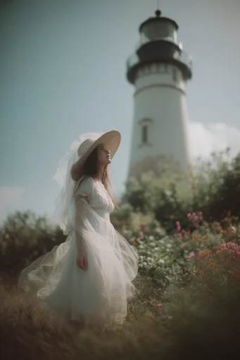 Ethereal Pastoral Nostalgia style reference image — muted pastel palette