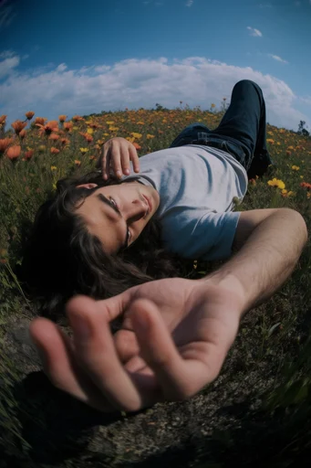 Dynamic Fisheye Perspective style reference image — high-contrast sunlight