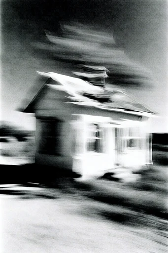 Kinetic Spectral Noir style reference image — shutter drag