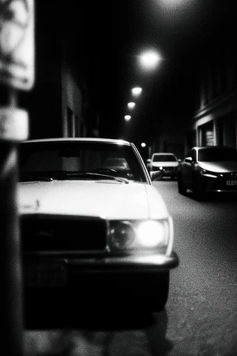 Gritty Acid Noir style reference image — raw cinematic realism