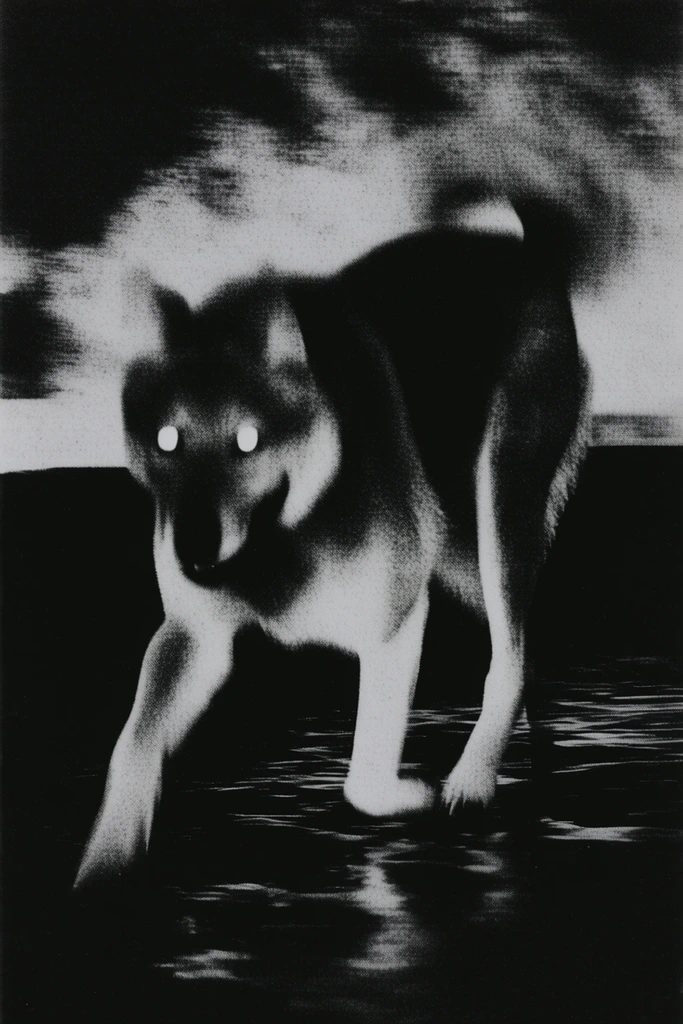 Submerged Noir Grain style AI image example 3