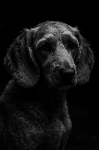 Monochrome Chiaroscuro Minimalism style reference image — dramatic shadows