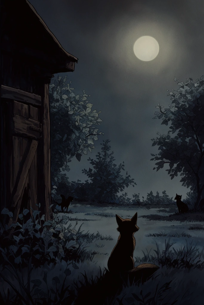 Nostalgic Noir Nocturne style AI image example 3