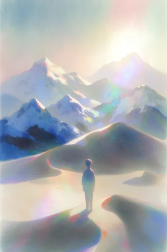 Ethereal Pastel Melancholia style reference image — ethereal dreamlike atmosphere