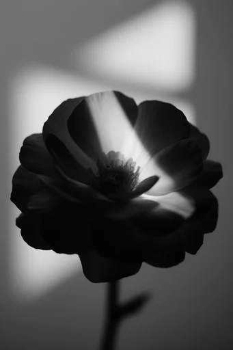 Cinematic Chiaroscuro Noir style reference image — film grain texture