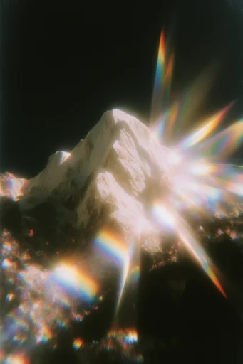 Spectral Prismatic Etherealism style reference image — chromatic aberration