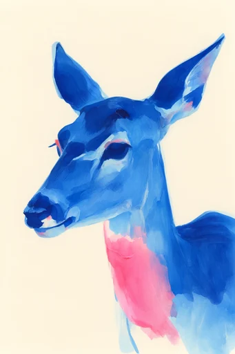 Textured Fauvist Minimalism style reference image — minimalist composition