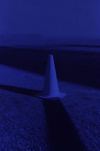 Nocturnal Ultramarine Minimalism style reference image — minimalist ultramarine background