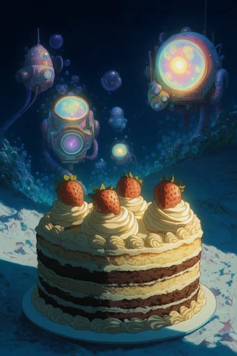 Luminous Nocturnal Storytelling style reference image — cozy magical realism