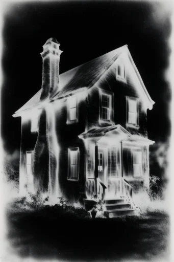 Gritty Spectral Noir style AI image example 4