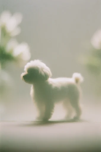 Ethereal Minimalist Serenity style reference image — painterly bokeh