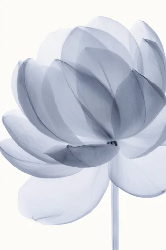 Ethereal Botanical Radiance style reference image — botanical radiograph