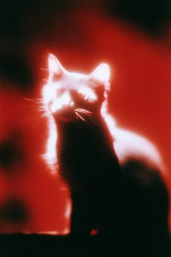 Ethereal Crimson Noir style reference image — minimalist moody composition