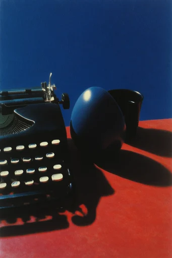 Saturated Analog Retro-Print style reference image — analog film grain