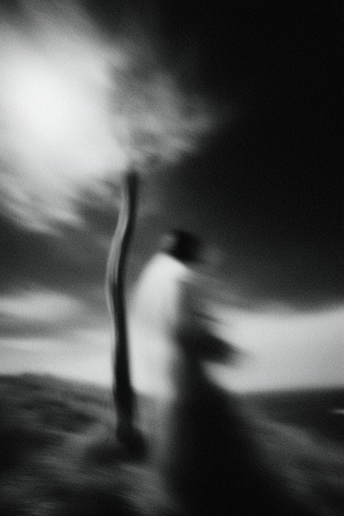 Ethereal Noir Grain style AI image example 2