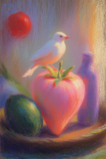 Textured Fauvist Impressionism style reference image — fauvist color palette