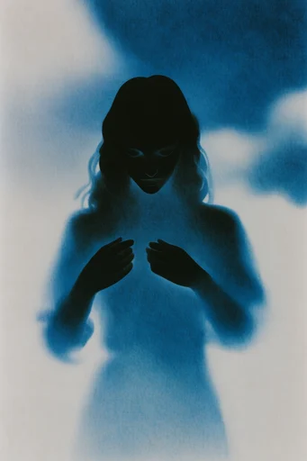 Ethereal Nocturnal Noir moodboard — generate AI images in this style