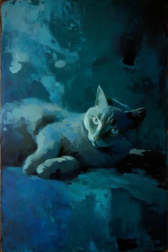 Nocturnal Emerald Etherealism style reference image — ethereal light diffusion