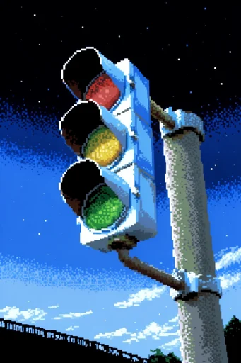 Neon Retro Pixel-Cosmos style reference image — dithering