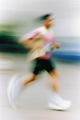 Kinetic Sun-Drenched Motion style reference image — kinetic energy