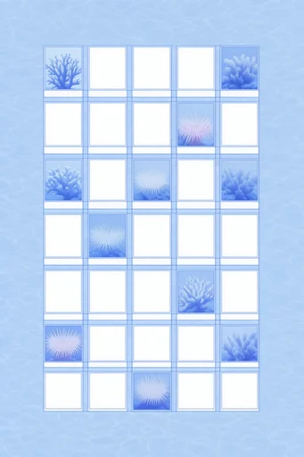 Retro-Digital Blue Mosaic style reference image — cobalt blue palette
