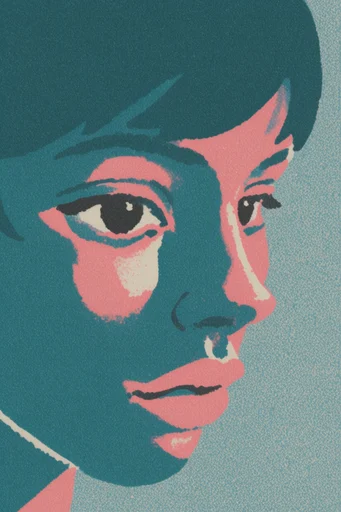 Nocturnal Risograph Mysticism style reference image — minimalist chiaroscuro