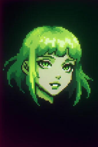 Neon Retro Pixel-Cosmos style reference image — cosmic space background