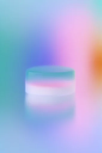 Ethereal Minimalist Gradient style reference image — pastel color palette