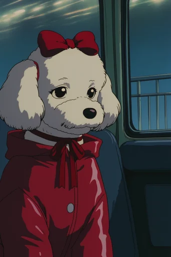 Nostalgic Nocturnal Anime style reference image — 1990s anime style