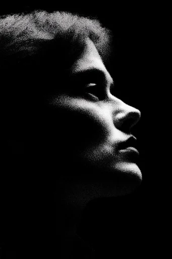 Textured Monochrome Noir moodboard — generate AI images in this style