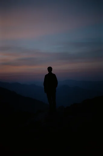 Nostalgic Twilight Solitude moodboard — generate AI images in this style